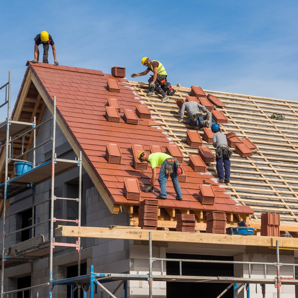 Çatı Yenileme – Ekip Çalışması