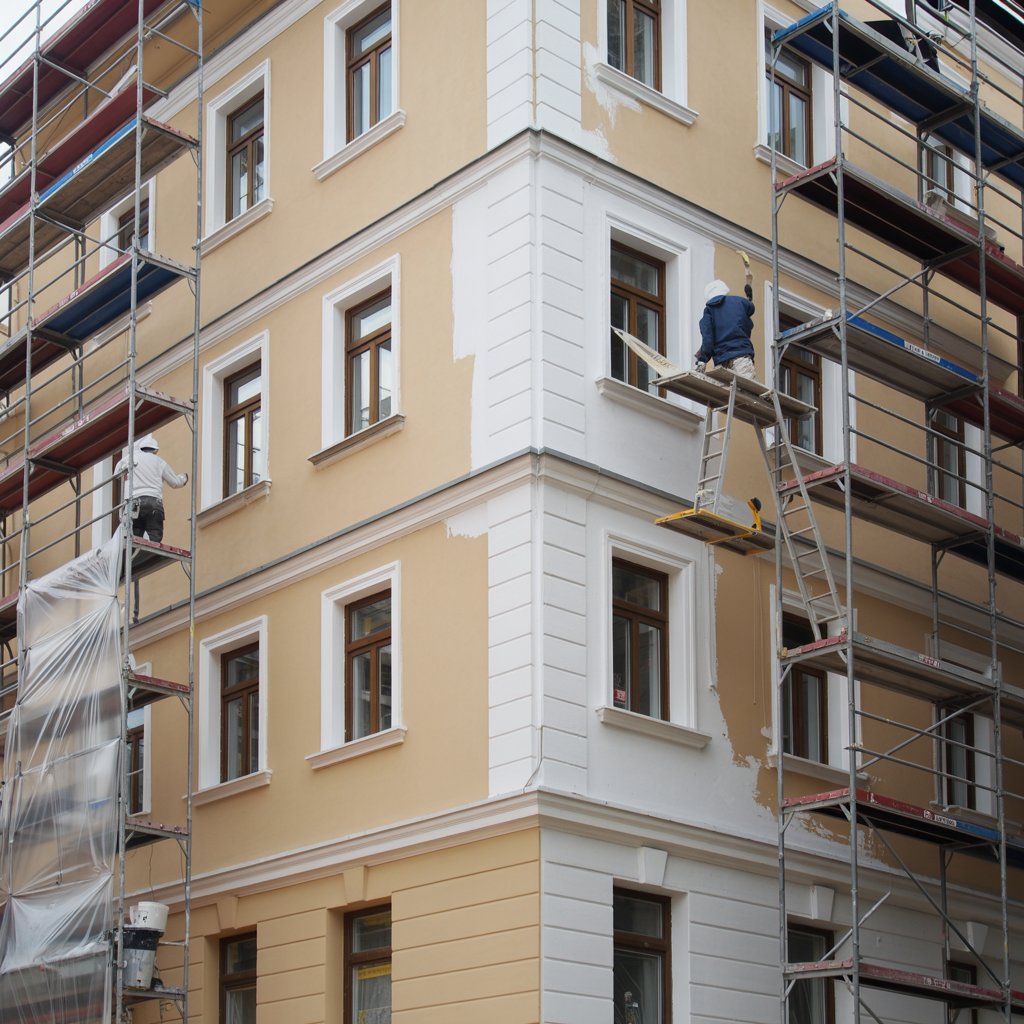 Çok Katlı Bina Cephe Renovasyonu