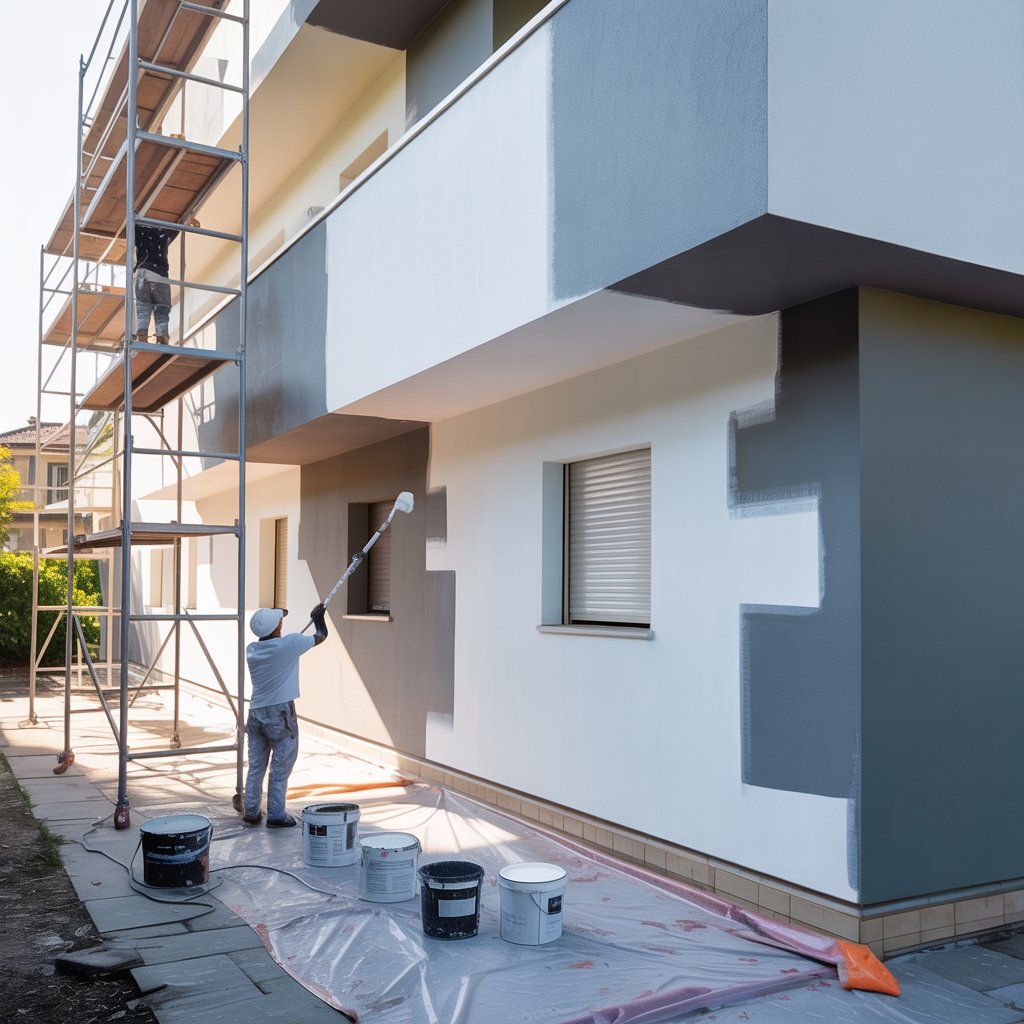 Modern Rezidans Dış Cephe Uygulaması