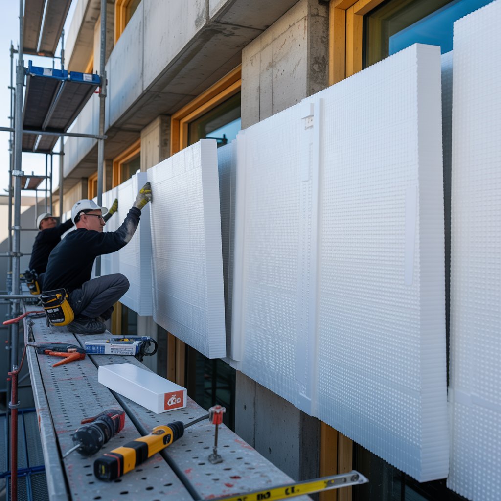 Cephe Yalıtım Paneli Montajı – Detay